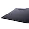 Dacasso Black Leather 34" x 24" Arched Desk Mat without Side-Rails PR-1022 - alternate 7